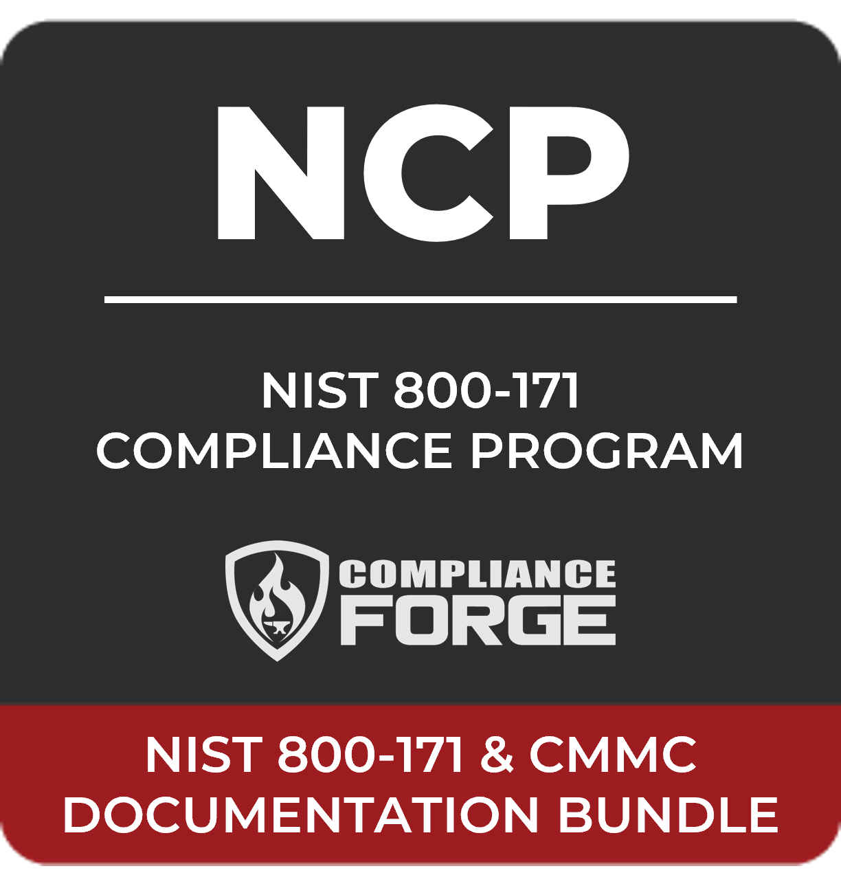 NIST 800-171 Compliance Program (NCP) - documentation bundle cover